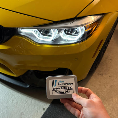 Yellow DRL for 2018 - 2020 F80 M3, F82 M4