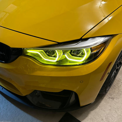 Yellow DRL for 2018 - 2020 F80 M3, F82 M4