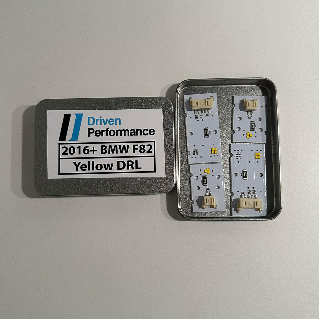 Yellow DRL for 2018 - 2020 F80 M3, F82 M4