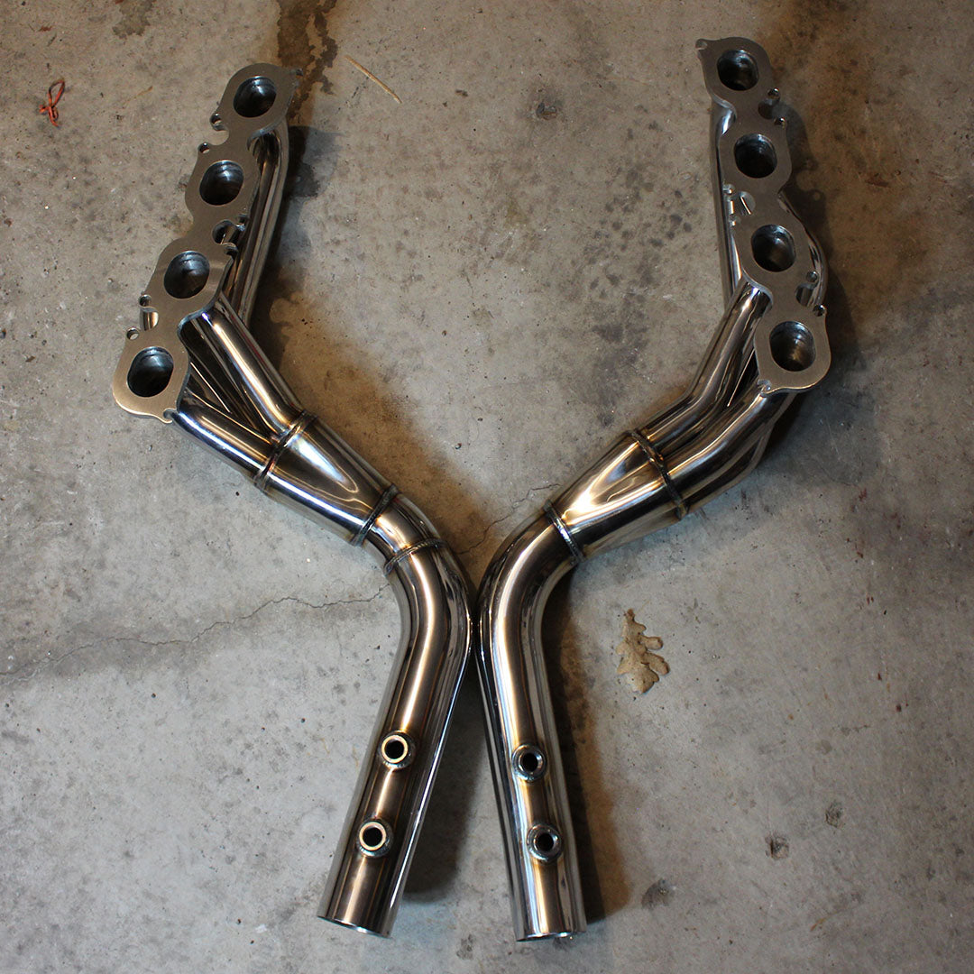 M156 6.2 V8 LONGTUBE HEADERS + DOWNPIPES | MERCEDES-BENZ W204 C63